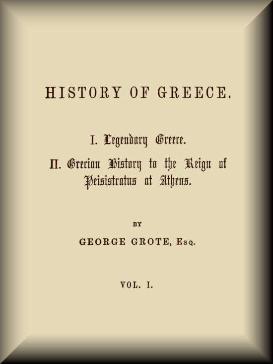 History of Greece - Vol. 1/12