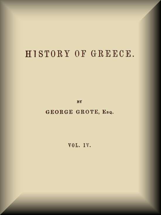 History of Greece - Vol. 4/12