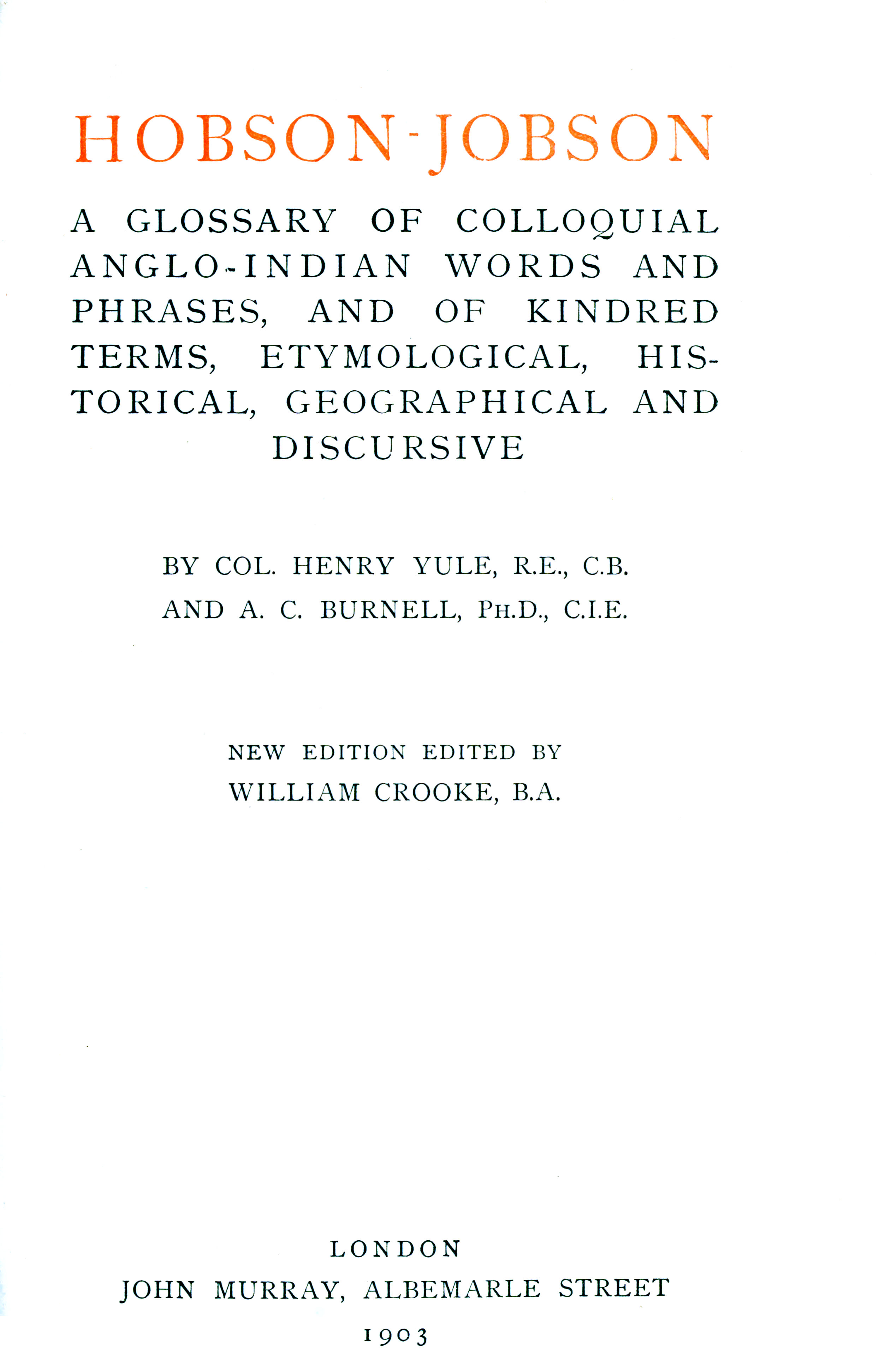 Hobson-Jobson