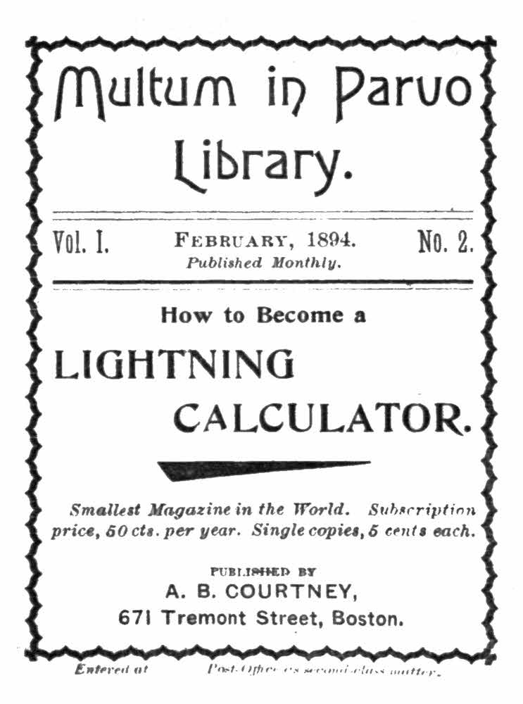 How to Become a Lightning Calculator