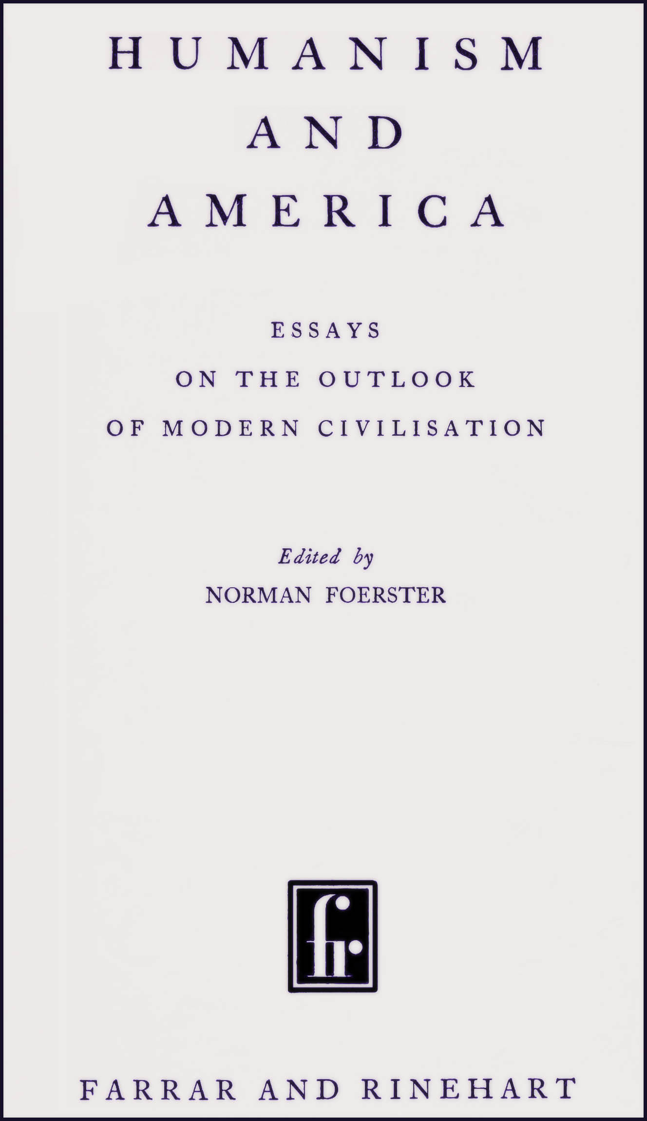 Humanism and America