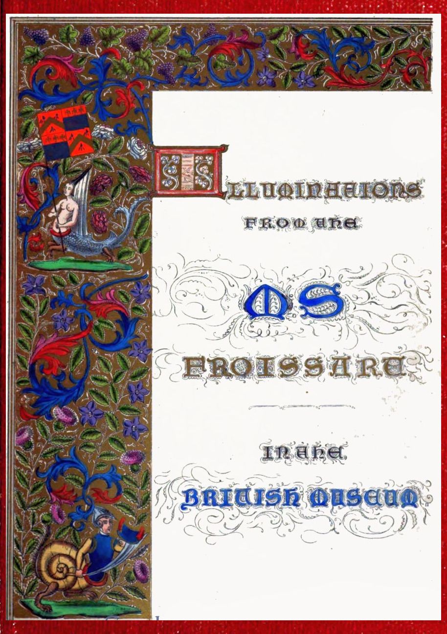 Illuminated illustrations of Froissart