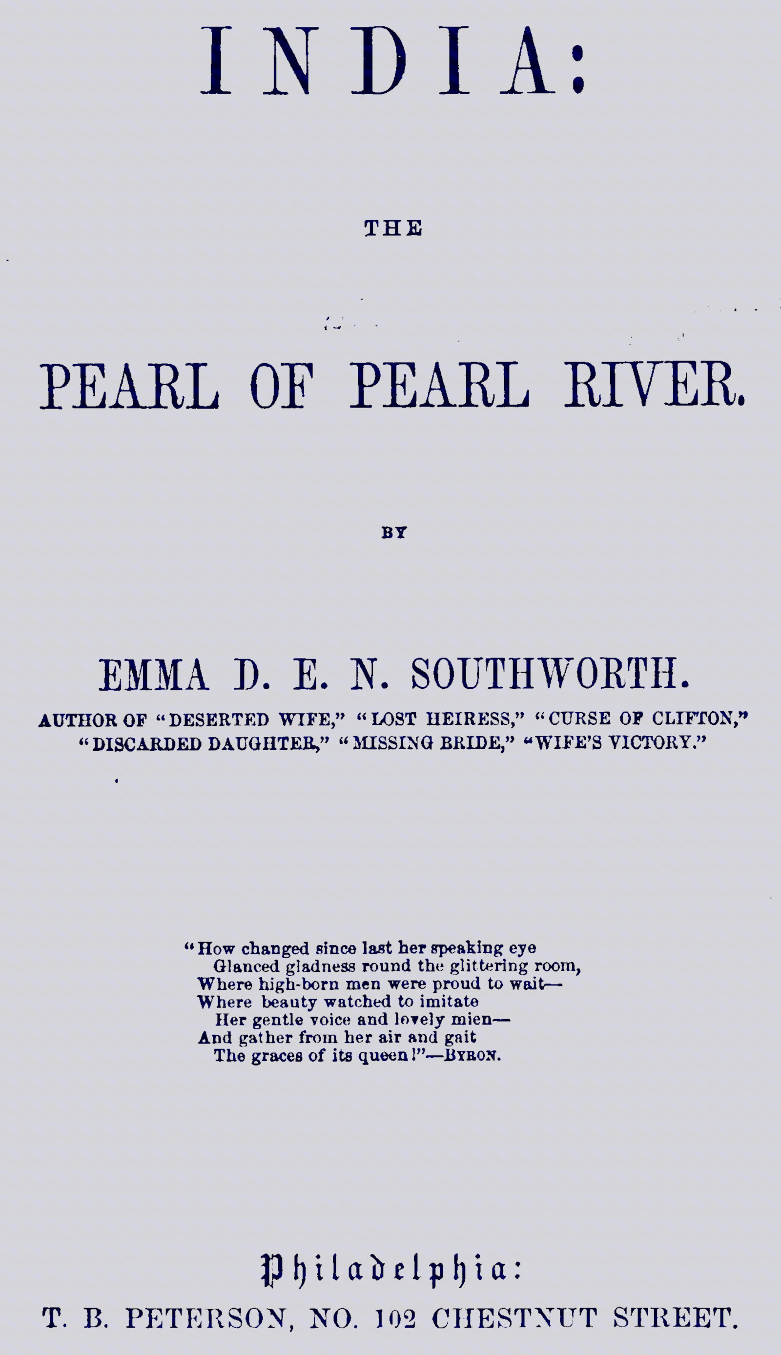 India: the Pearl of Pearl River