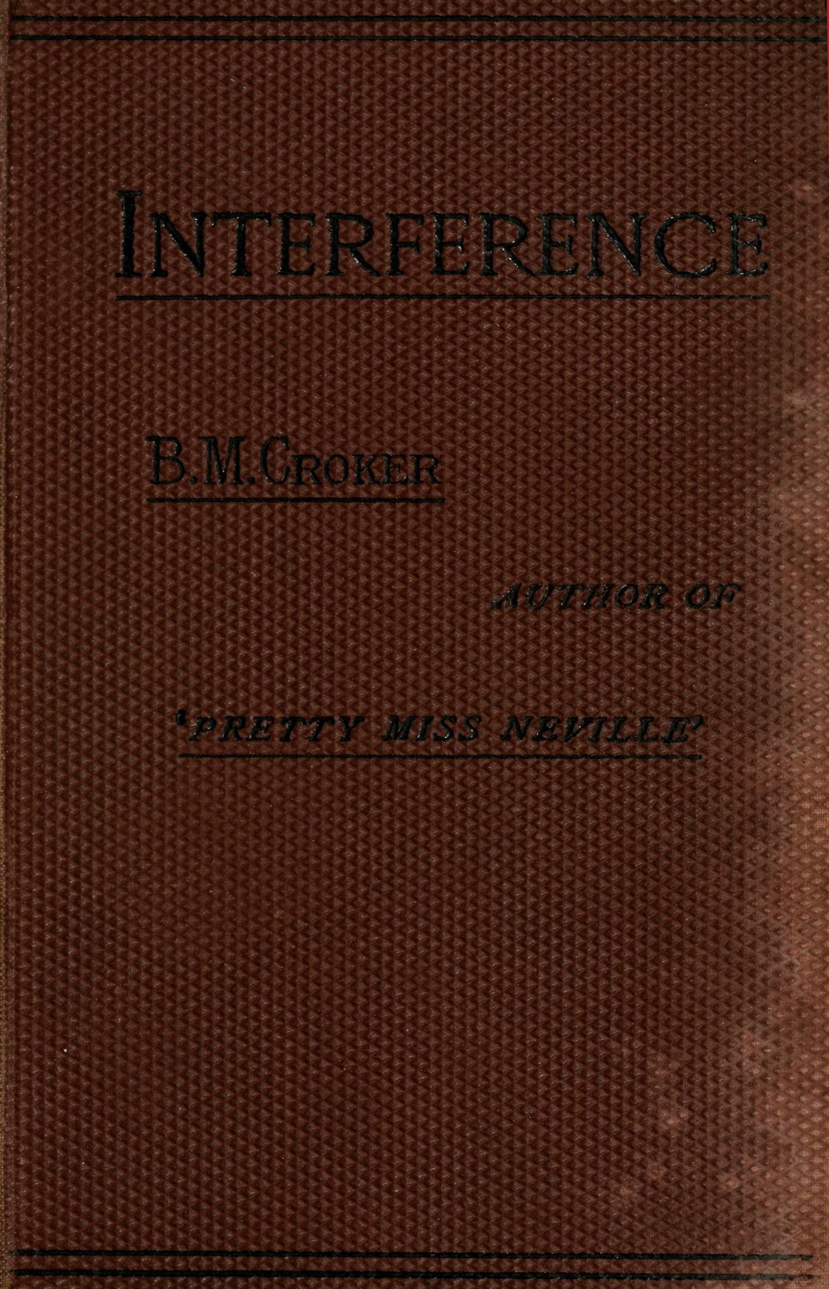 Interference, Vol. II