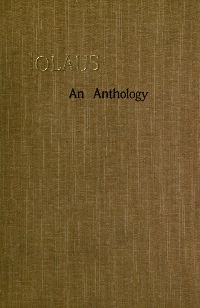 Ioläus: an anthology of friendship