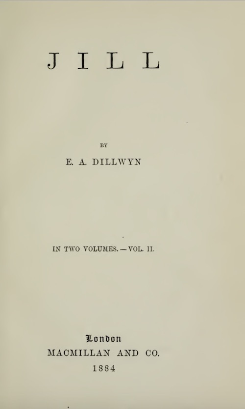 Jill, volume 2 of 2