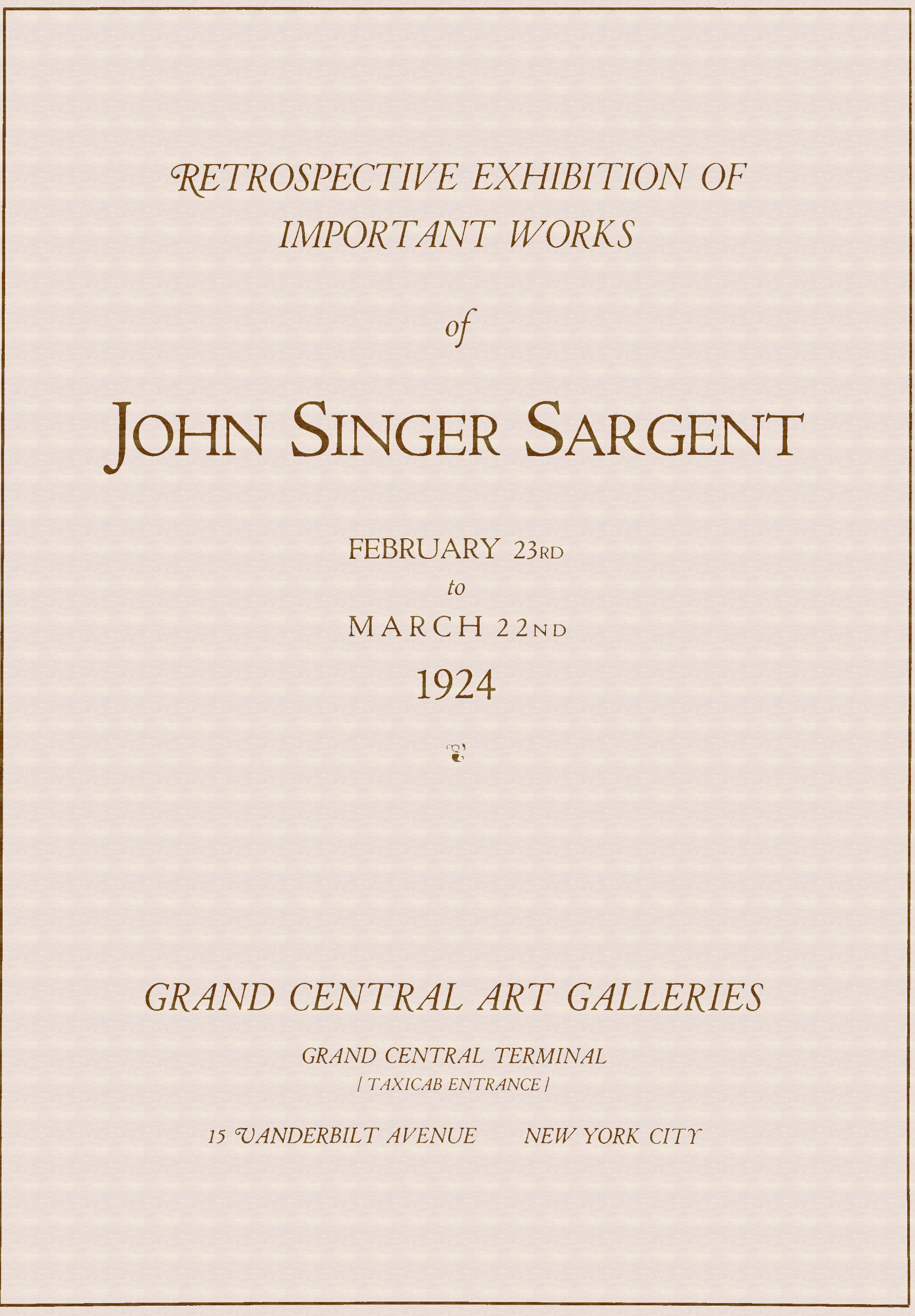 John Singer Sargent