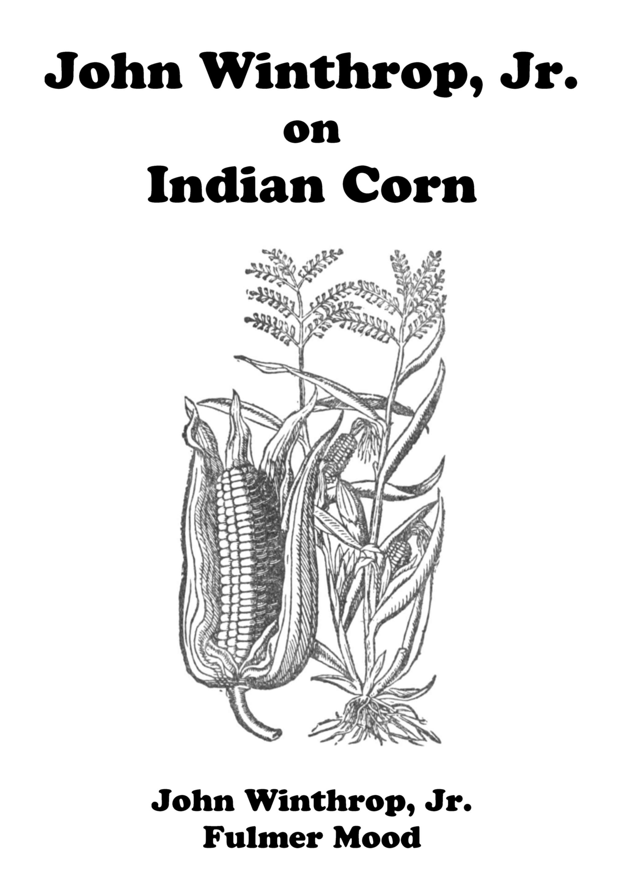 John winthrop jr. on indian corn