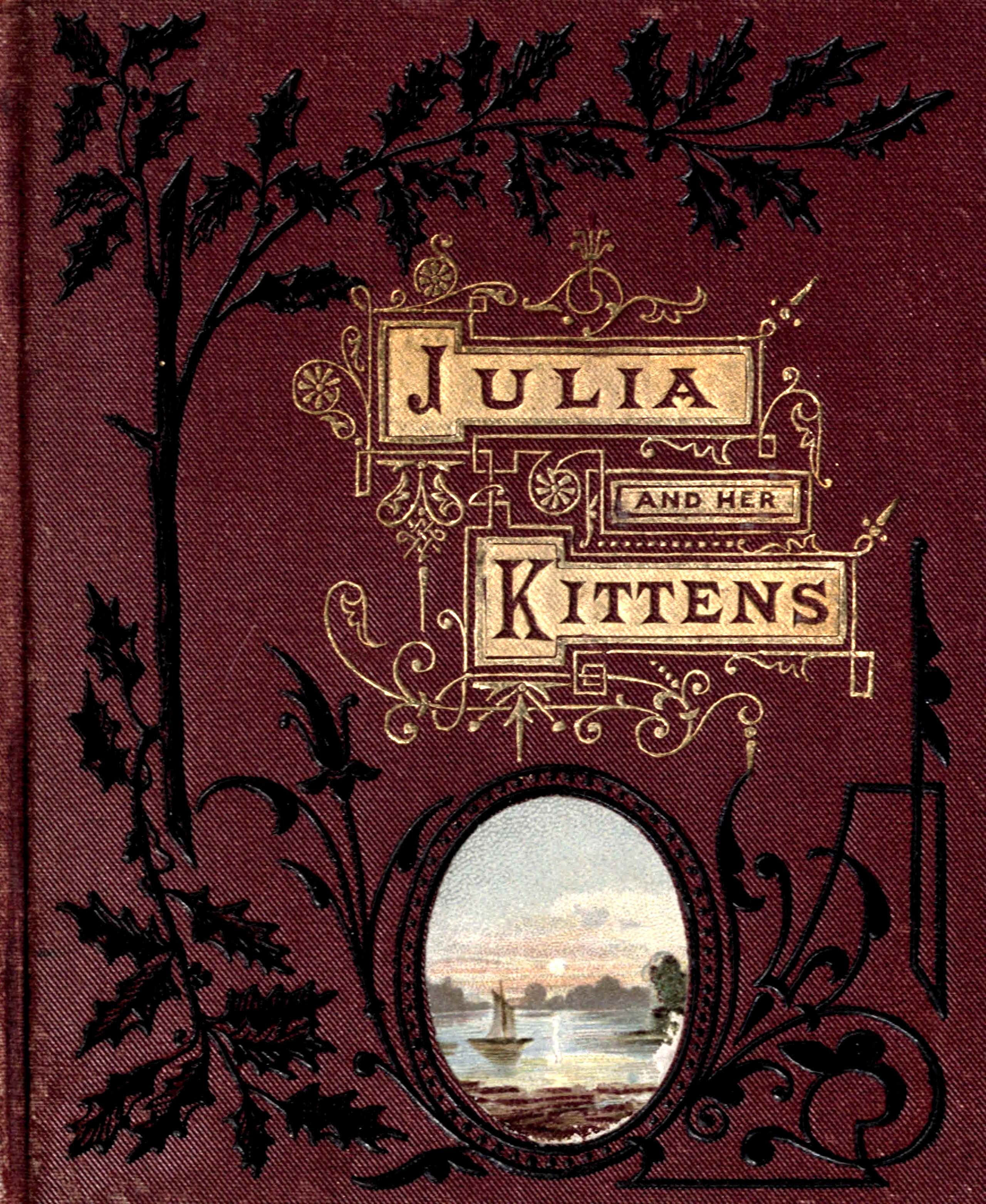 Julia Cary And Her Kitten