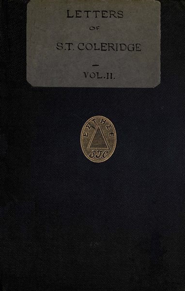 Letters of Samuel Taylor Coleridge, Vol. II (of 2)
