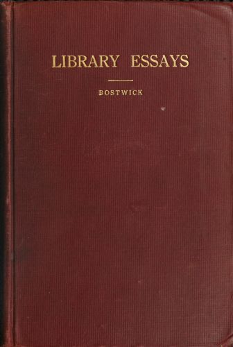 Library Essays