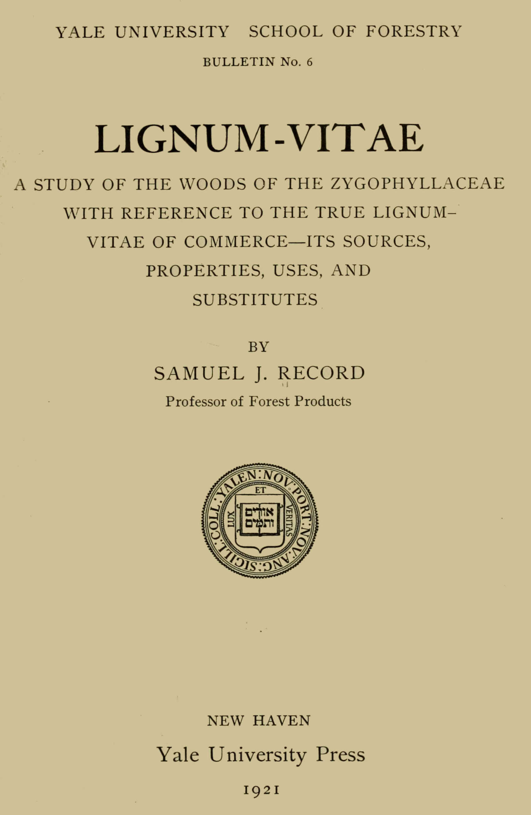 Lignum-vitae