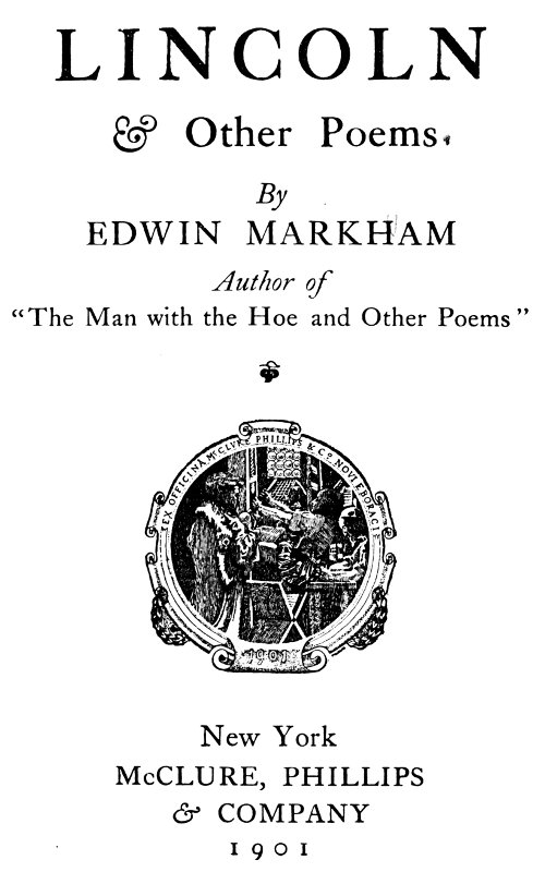 Lincoln & Other Poems