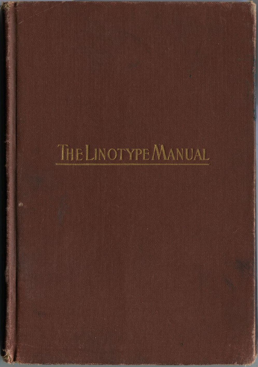 Linotype Manual