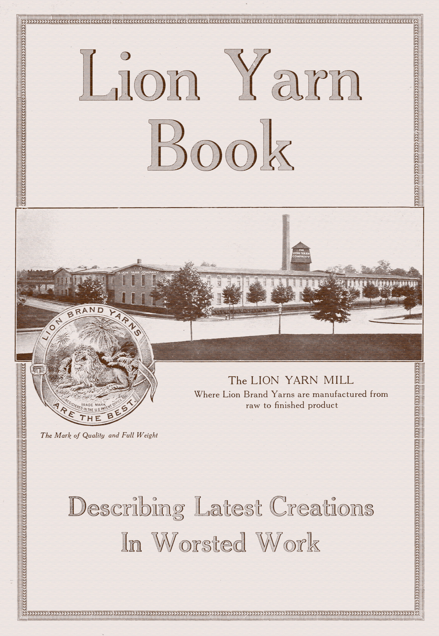 Lion Yarn Book