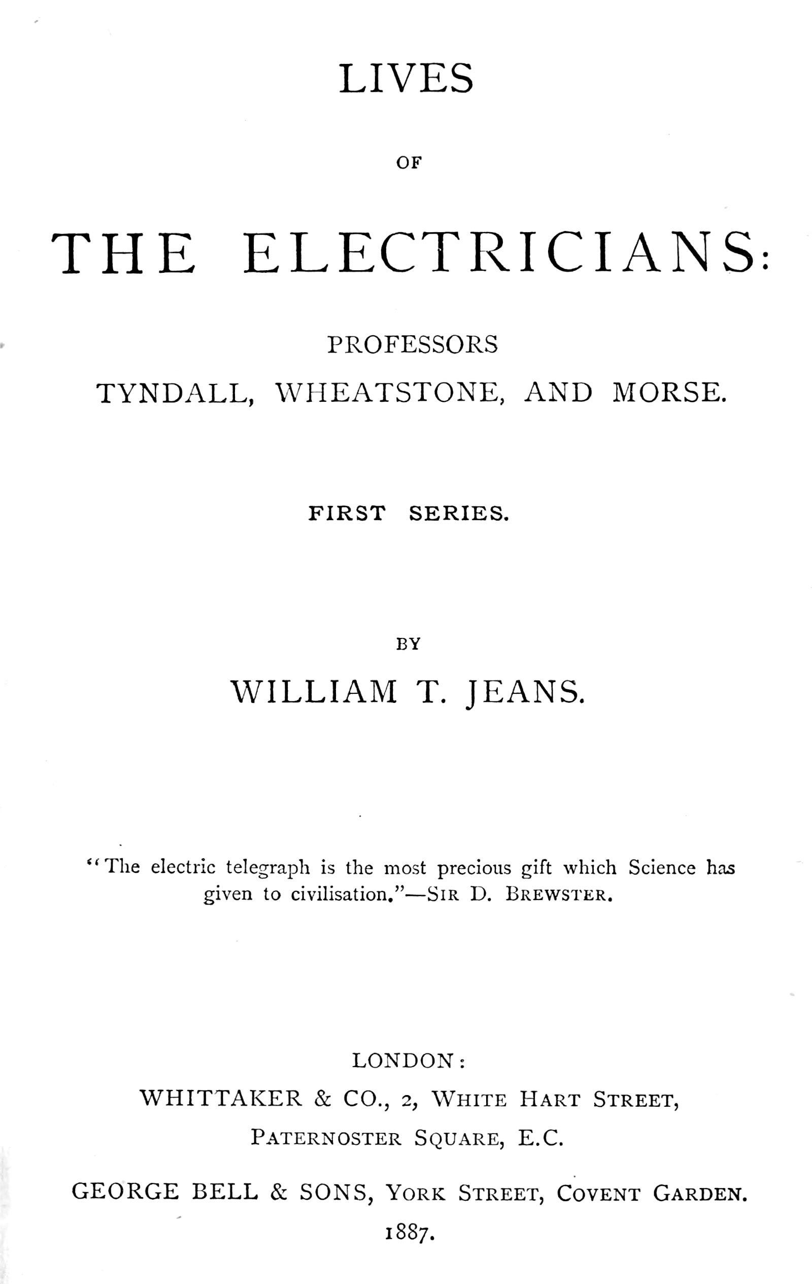 Lives of Electricians