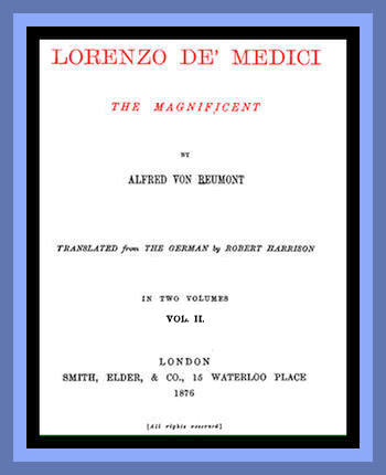 Lorenzo De’ Medici vol 2