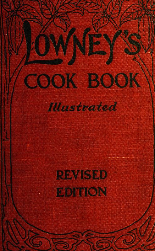 Lowney’s Cook Book
