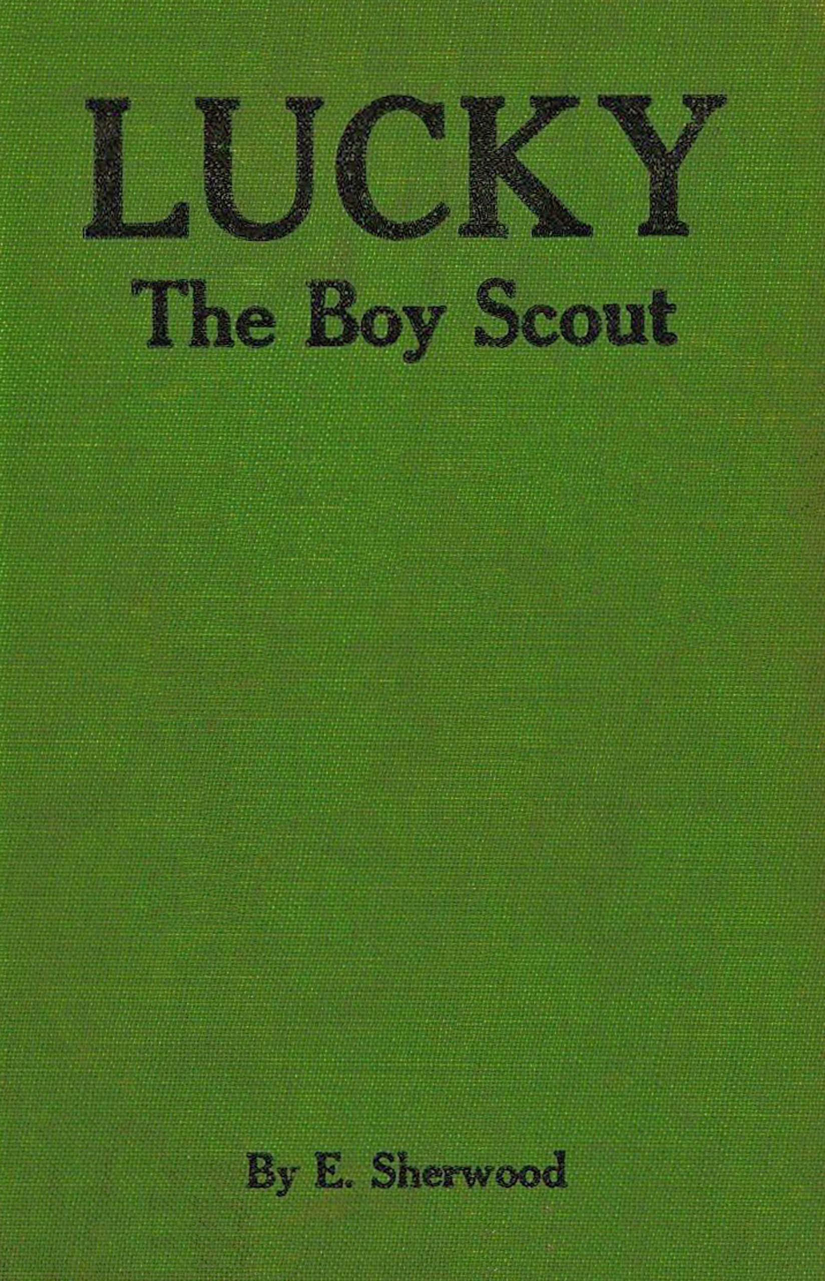 Lucky, the Boy Scout