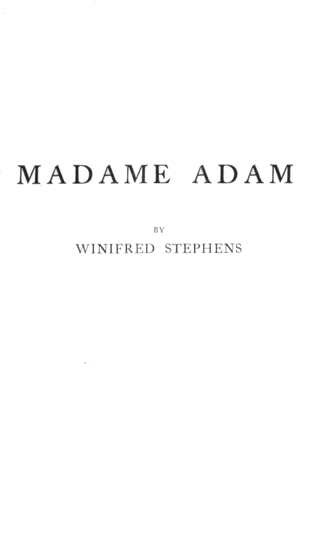 Madame Adam