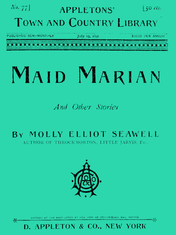 Maid Marian and Other Stories