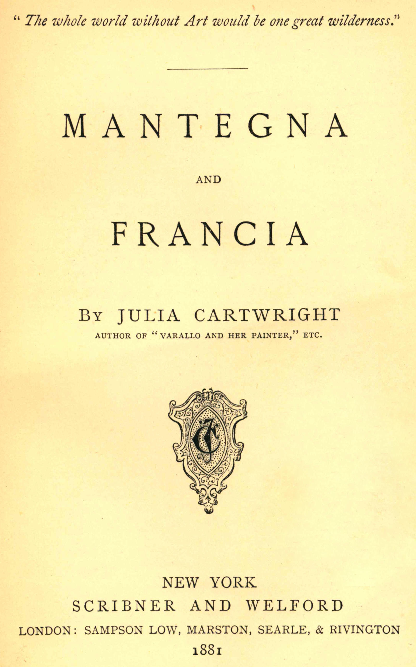 Mantegna and Francia