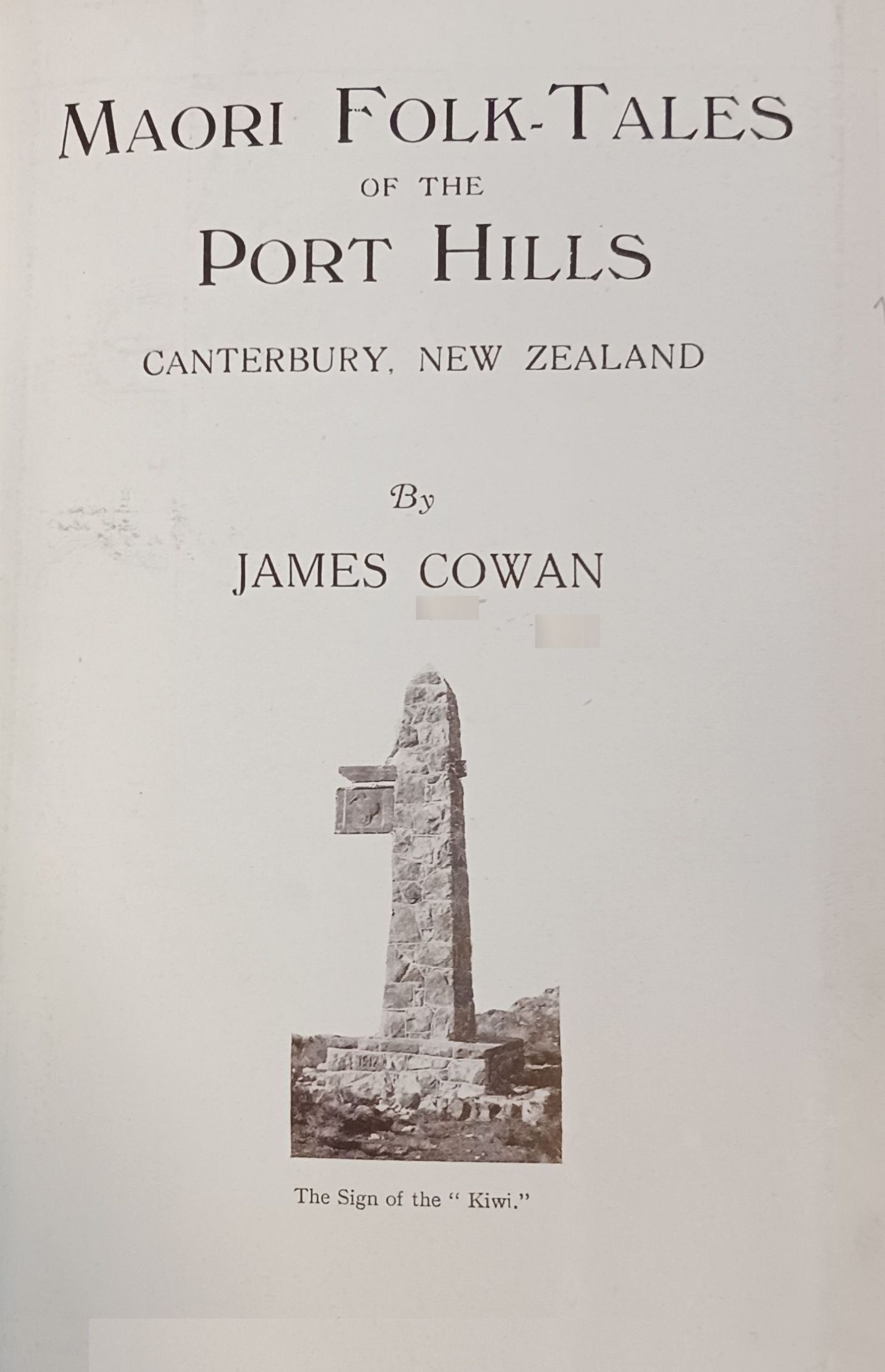 Maori folk-tales