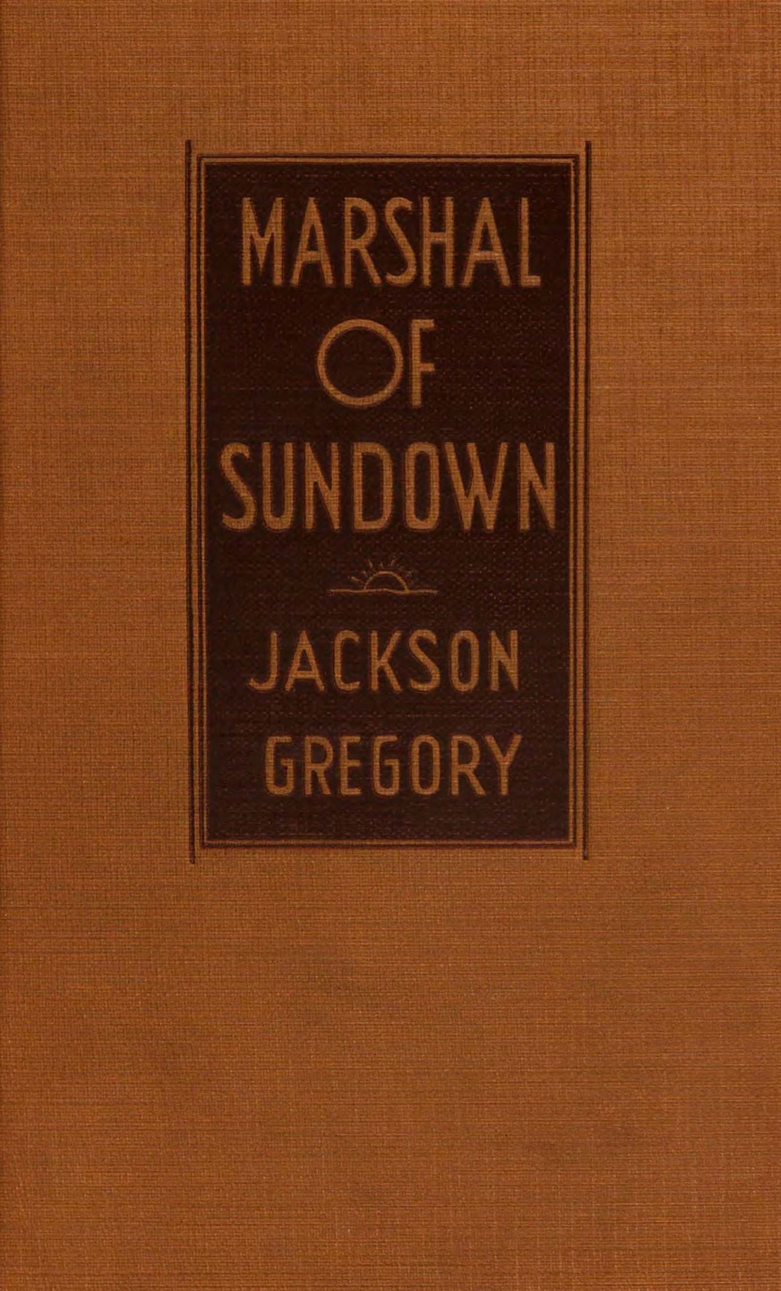 Marshal of Sundown