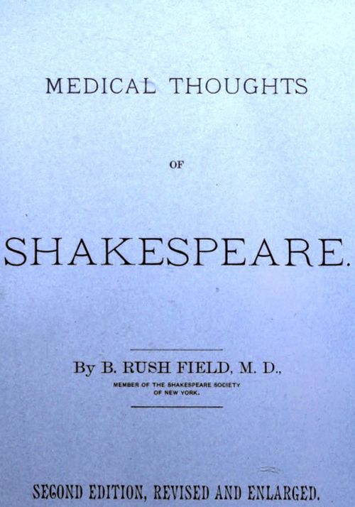 Medical Thoughts of Shakespeare