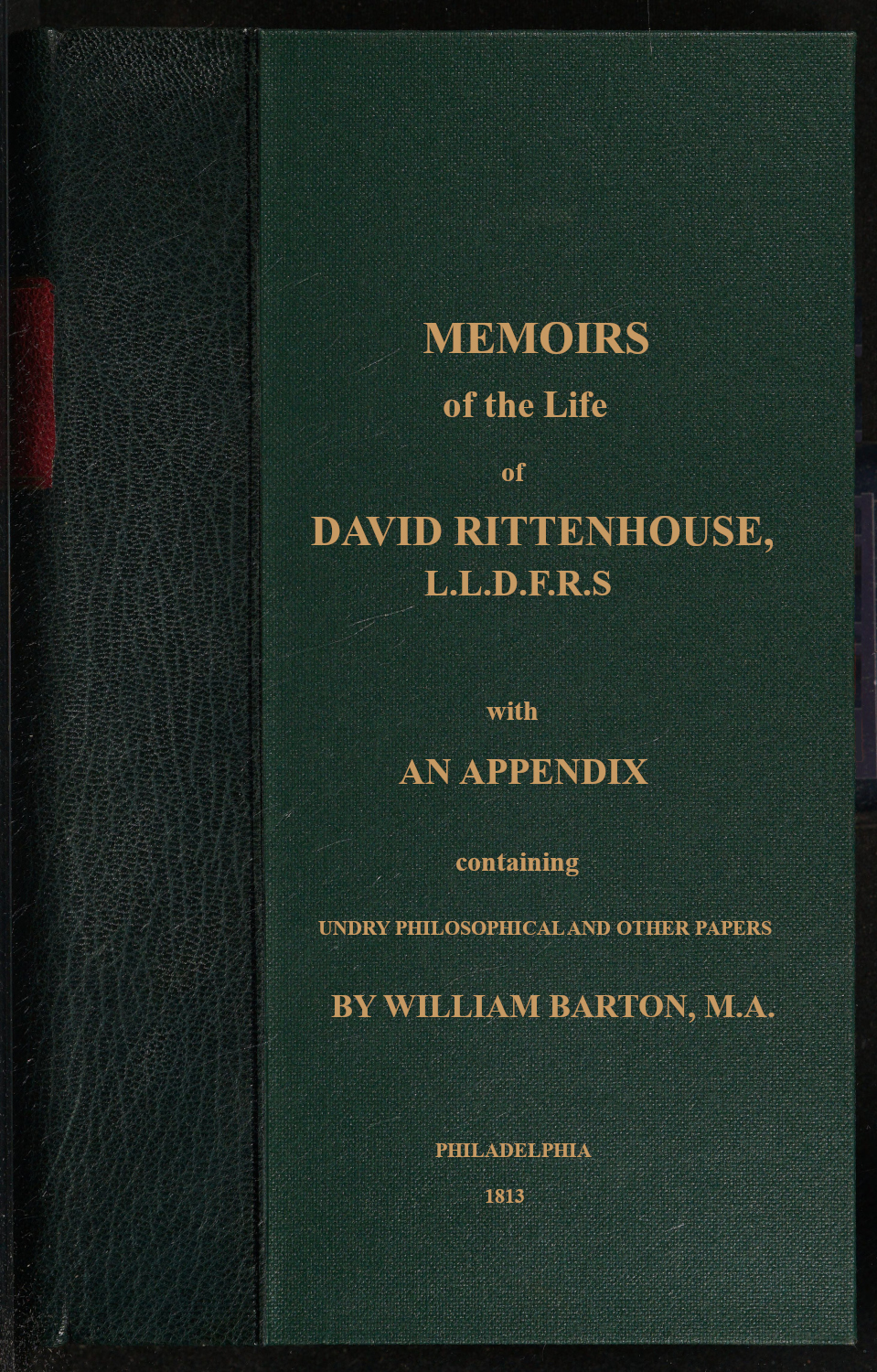 Memoirs of the Life of David Rittenhouse