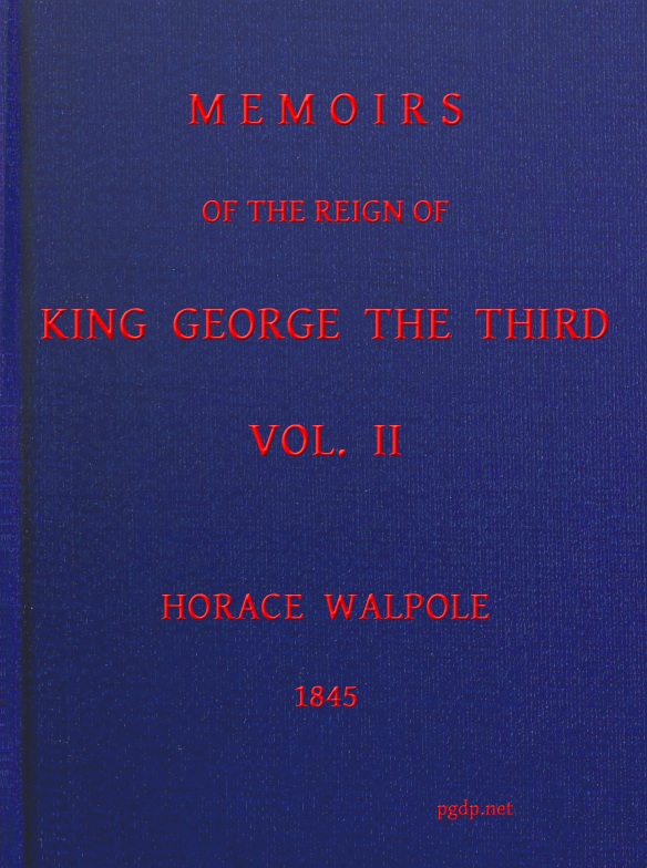 Memoirs Of the Reign of King George the Third