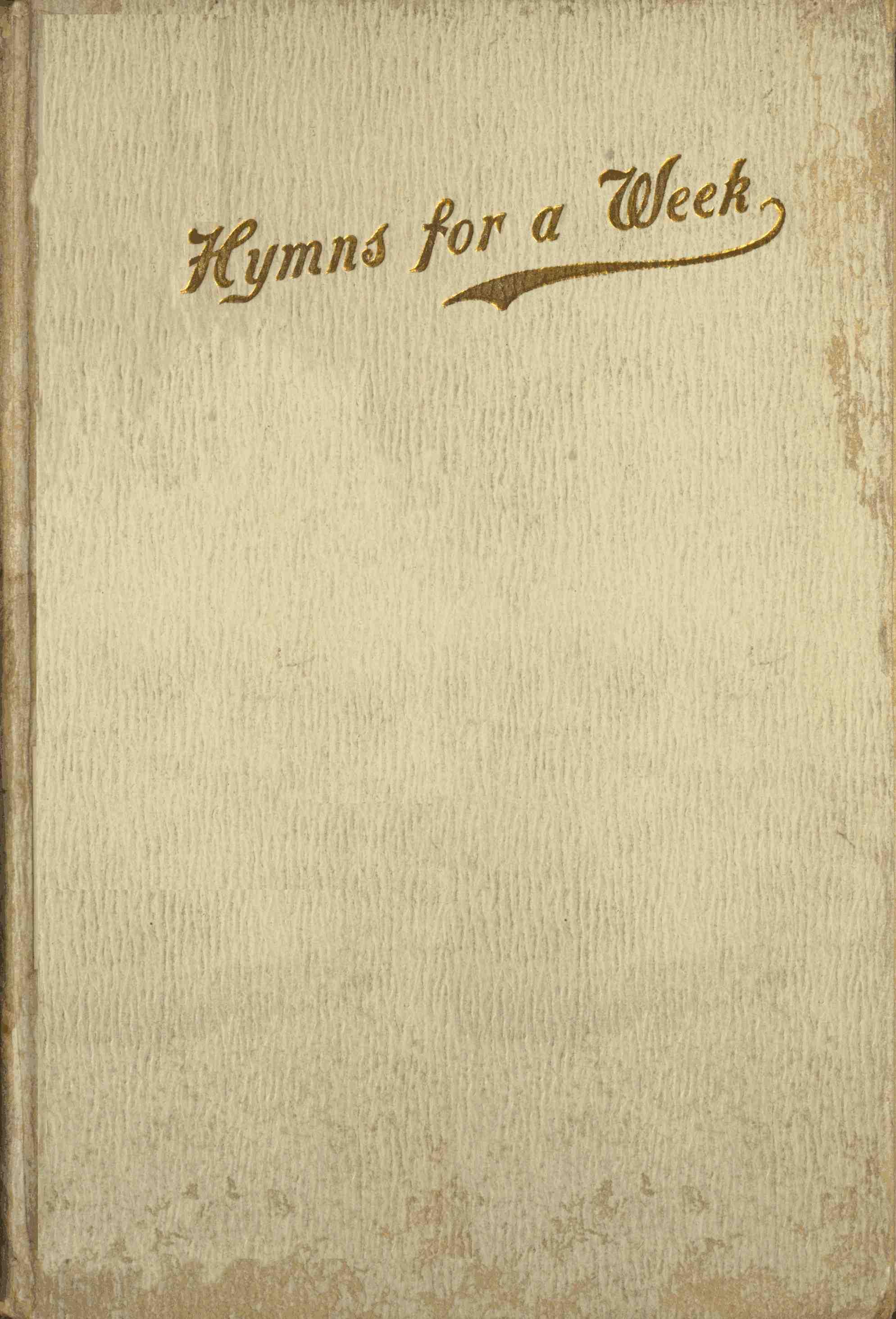 Morning and Evening Hymns for a Week