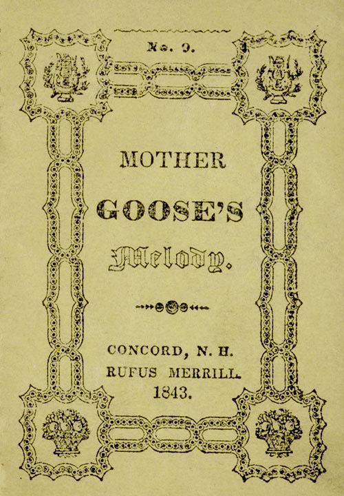 Mother Goose's Melody, by Unknown