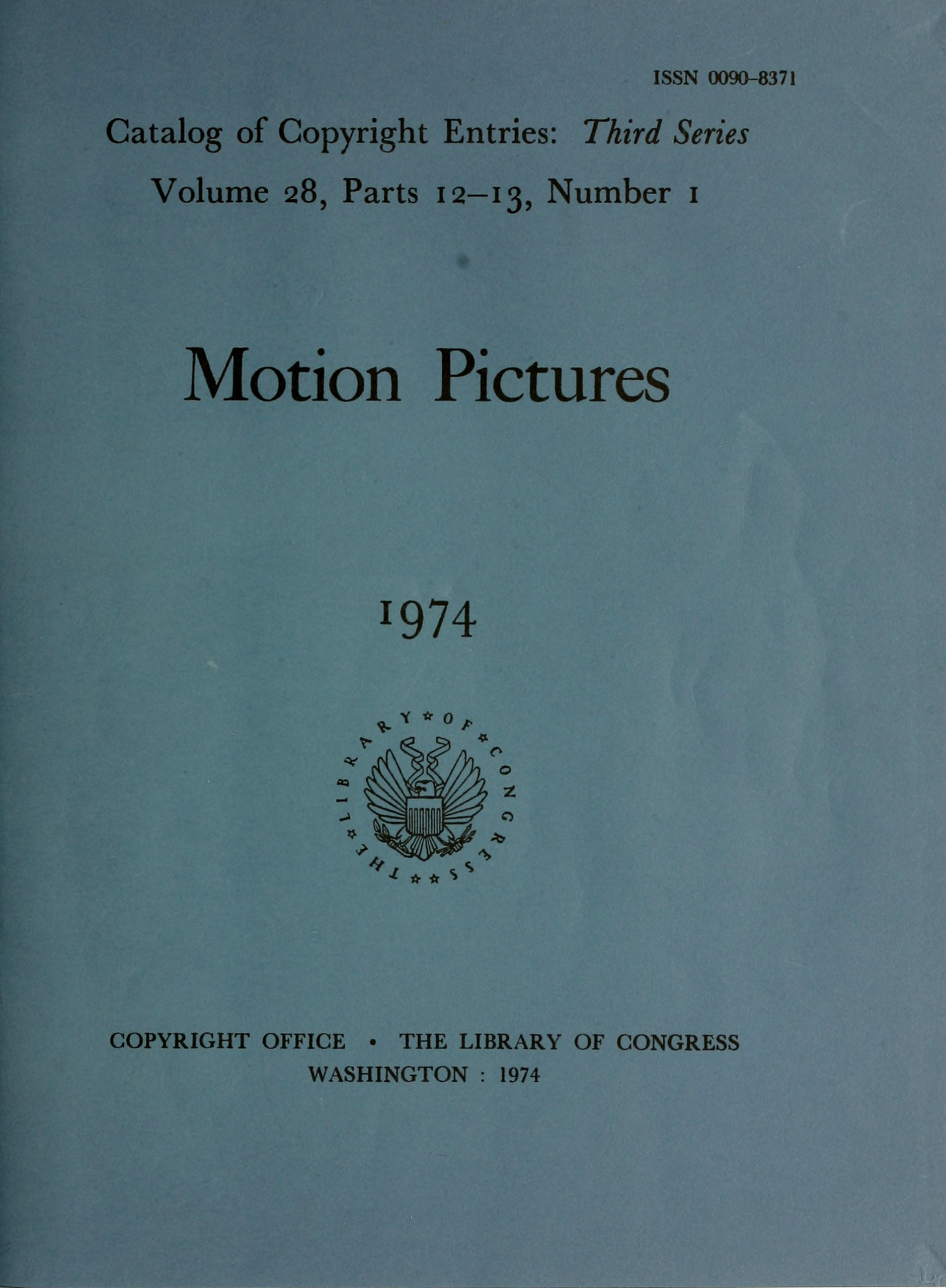 Motion Pictures 1974