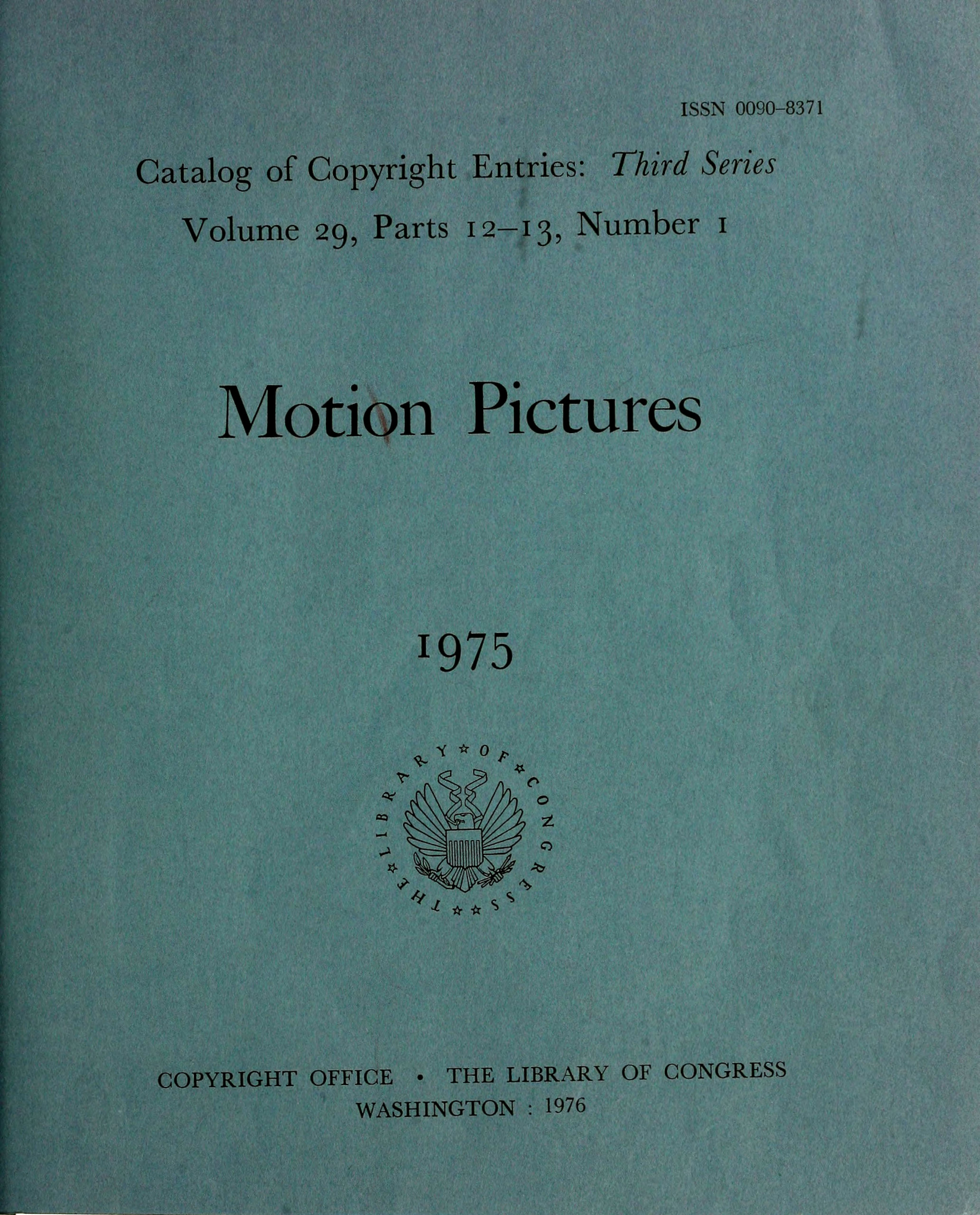 Motion Pictures 1975