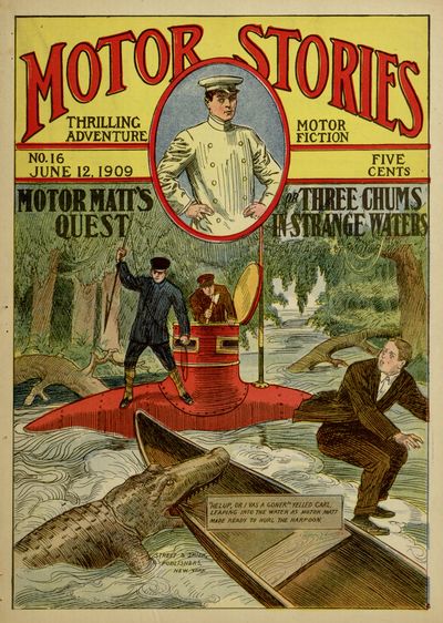 Motor Matt's Quest; or, Three Chums in Strange Waters