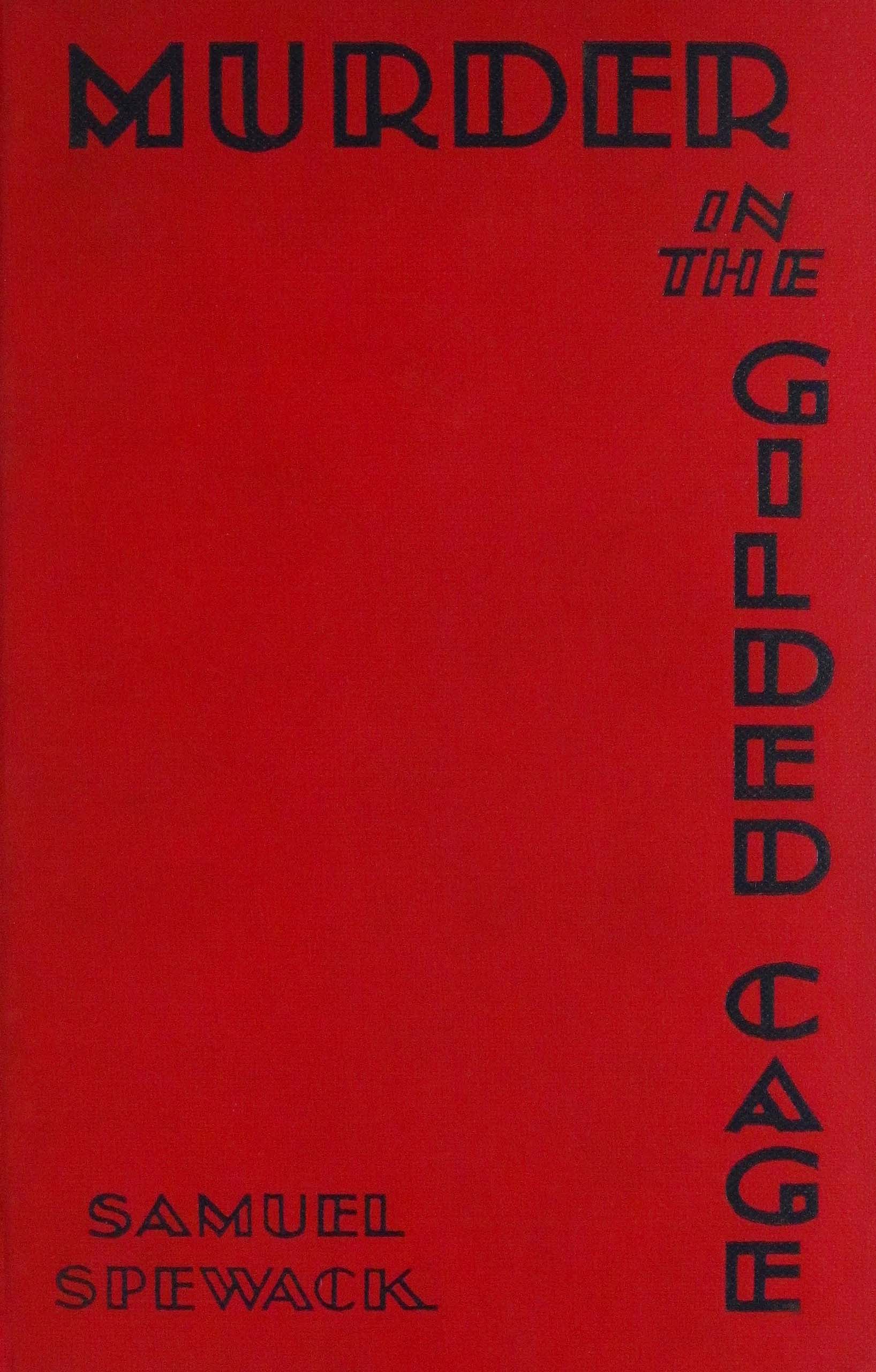 Murder in the gilded cage