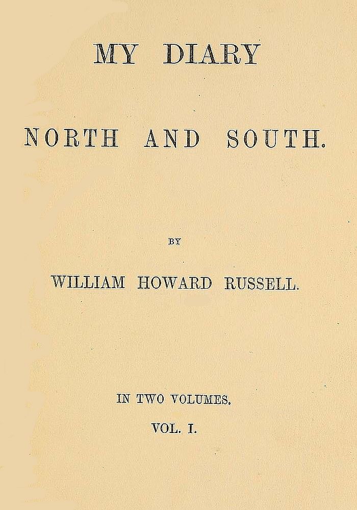 My Diary North and South Vol 1 of 2