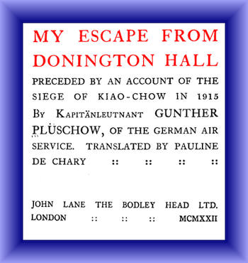 My Escape from Donington Hall