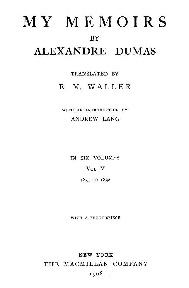 My Memoirs