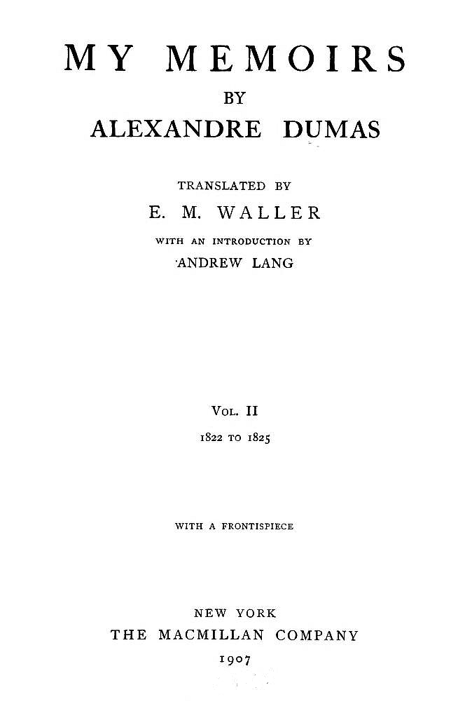 My Memoirs, volume 2