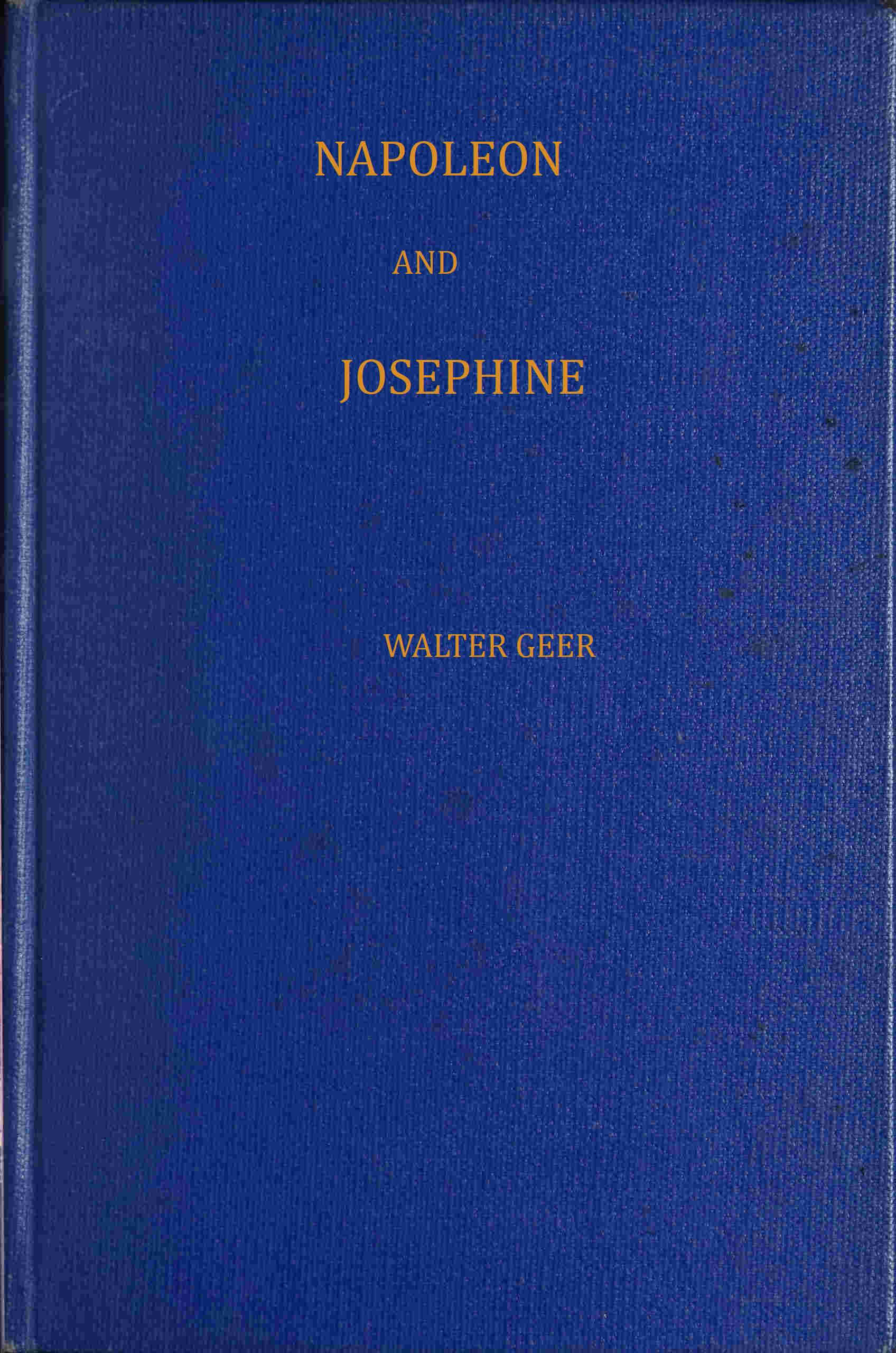 Napoleon and Josephine