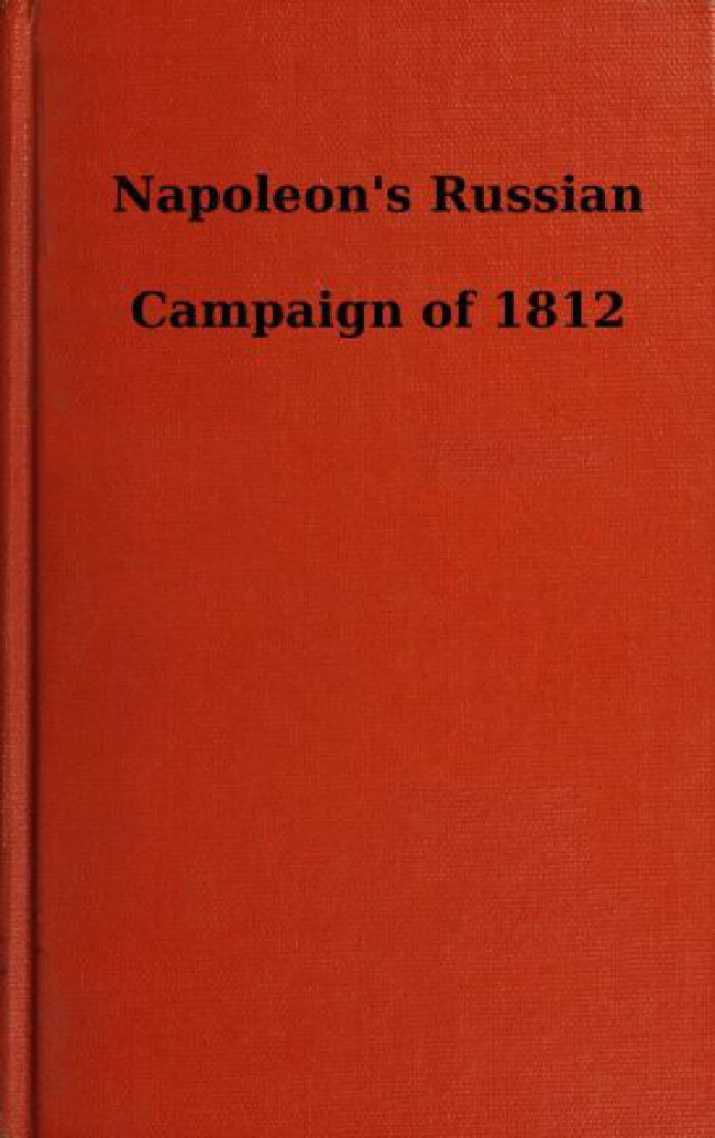 Napoleon’s Russian Campaign of 1812