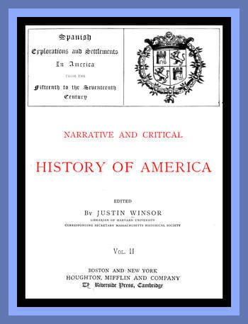 Narrative and Critical History of America, Vol. II (of 8)