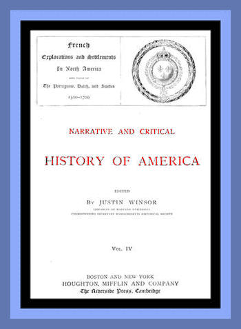 Narrative and Critical History of America, Vol. IV (of 8)