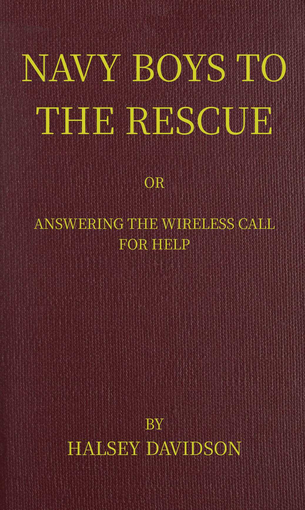 Navy Boys to the Rescue