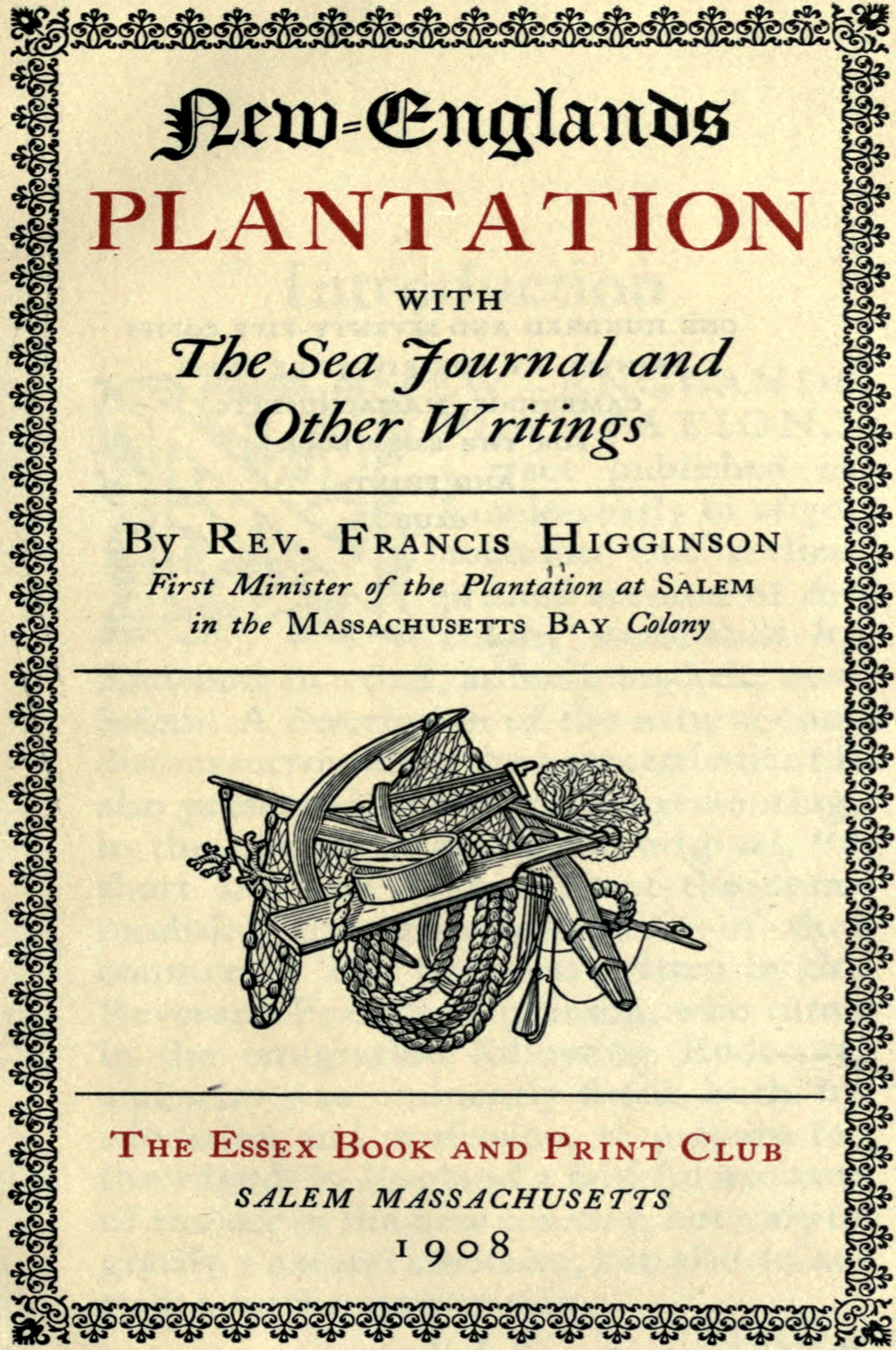 New-England plantation