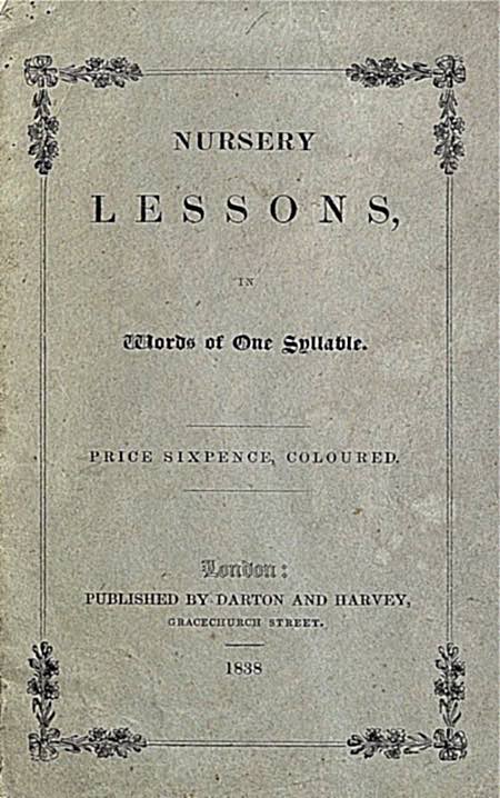 Nursery Lessons, in Words of One Syllable