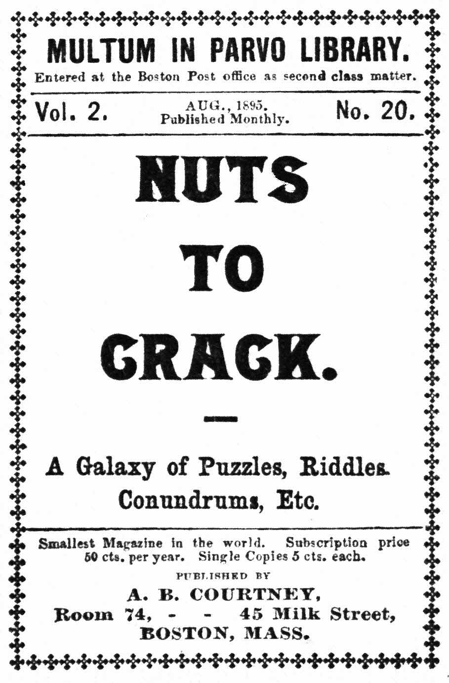 Nuts to crack