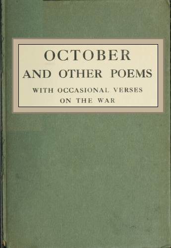 October and other Poems